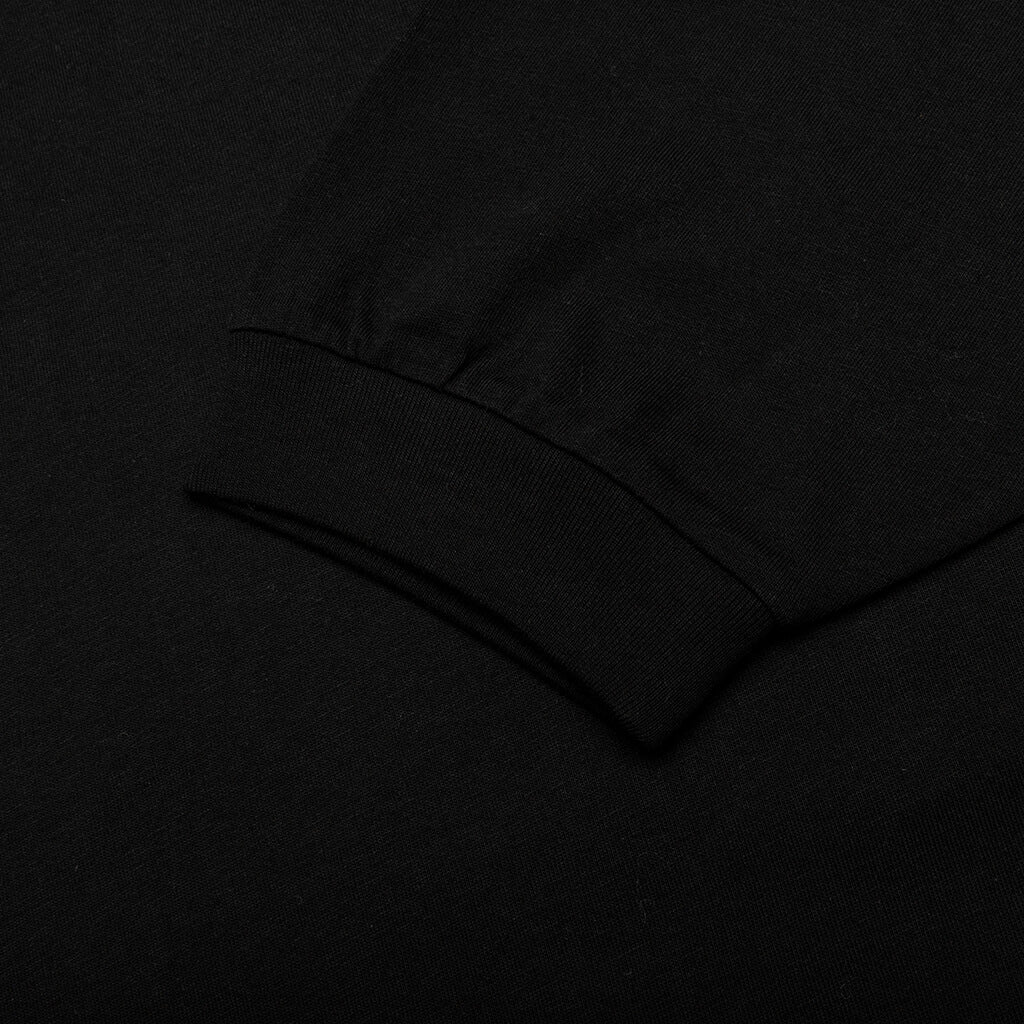 Essentials L/S Tee - Jet Black - Image 5