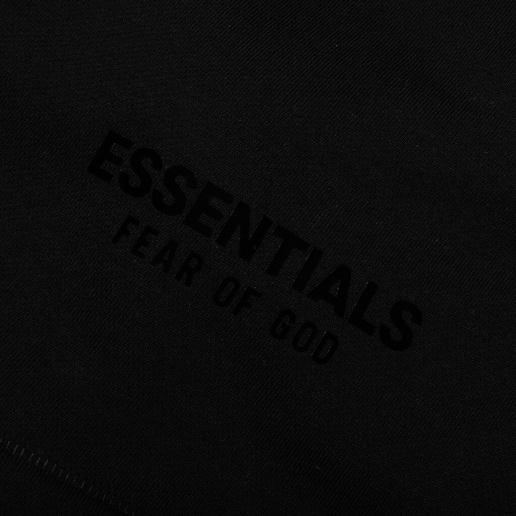 Essentials Sweatshort - Jet Black - Image 3
