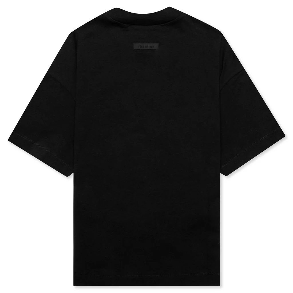 Kids Tee - Jet Black - Image 2