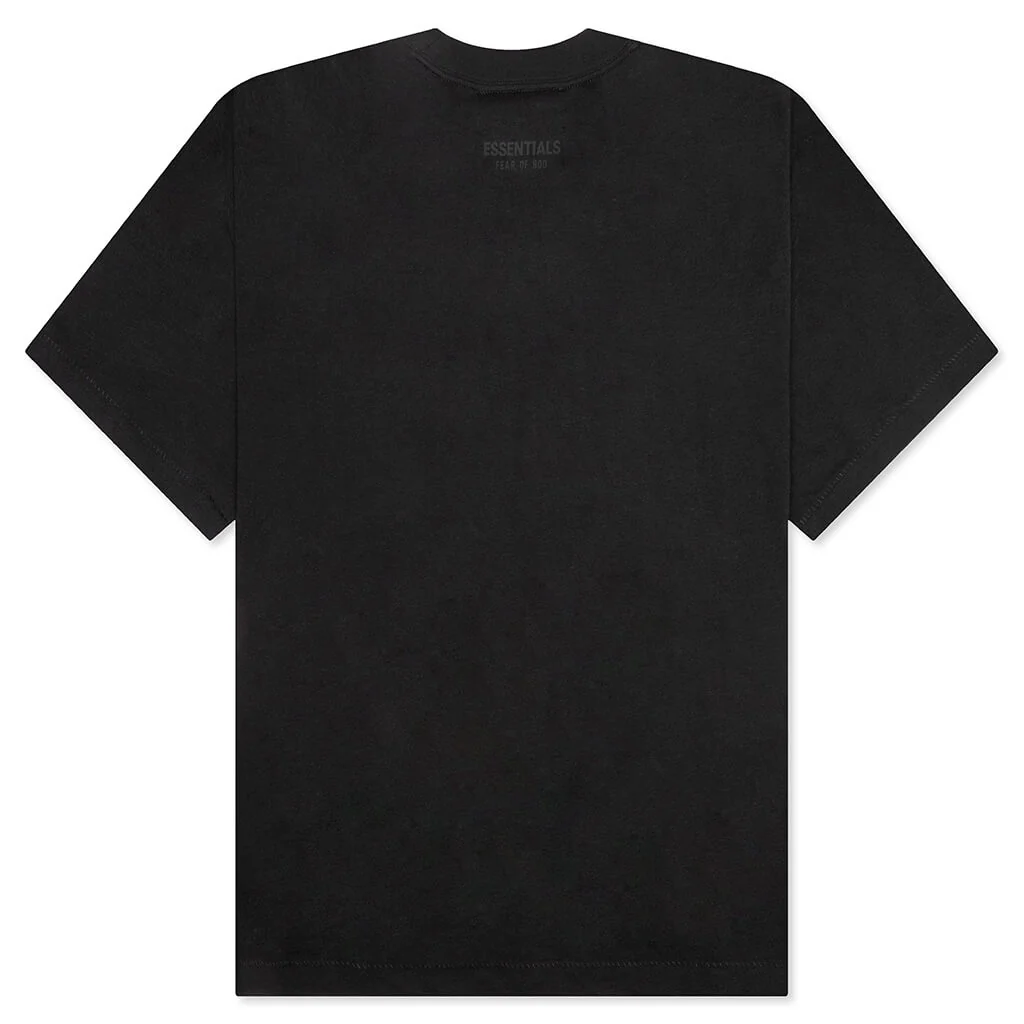 3 Pack Essential Tee - Black - Image 2
