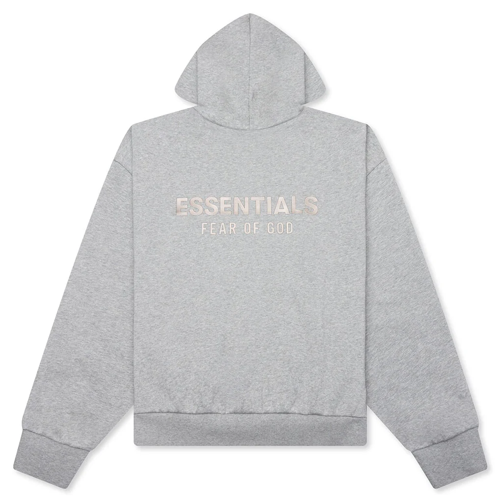 Classic Fleece Hoodie - Concrete Heather - Image 2
