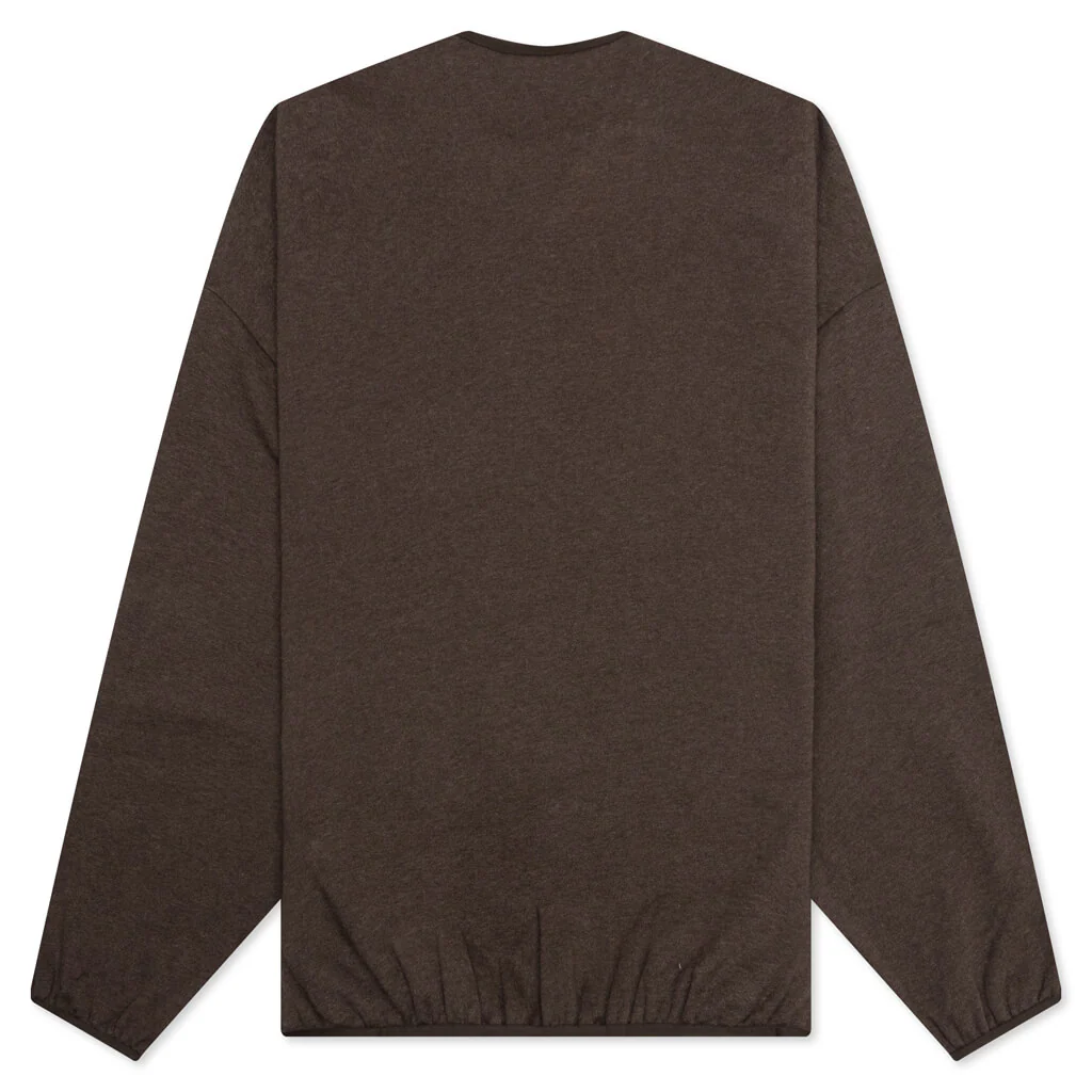 Essentials Crewneck - Heather Wood - Image 2