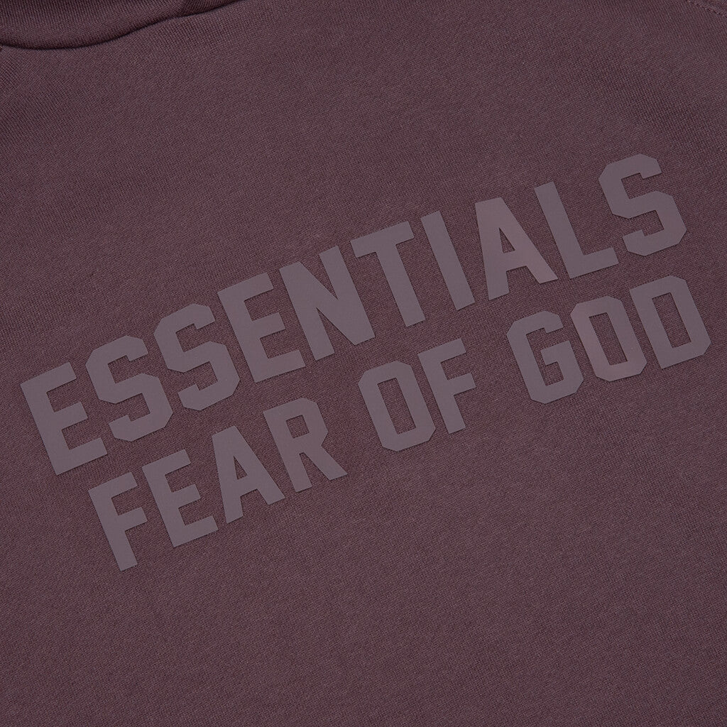 Essential Hoodie - Plum - Image 3