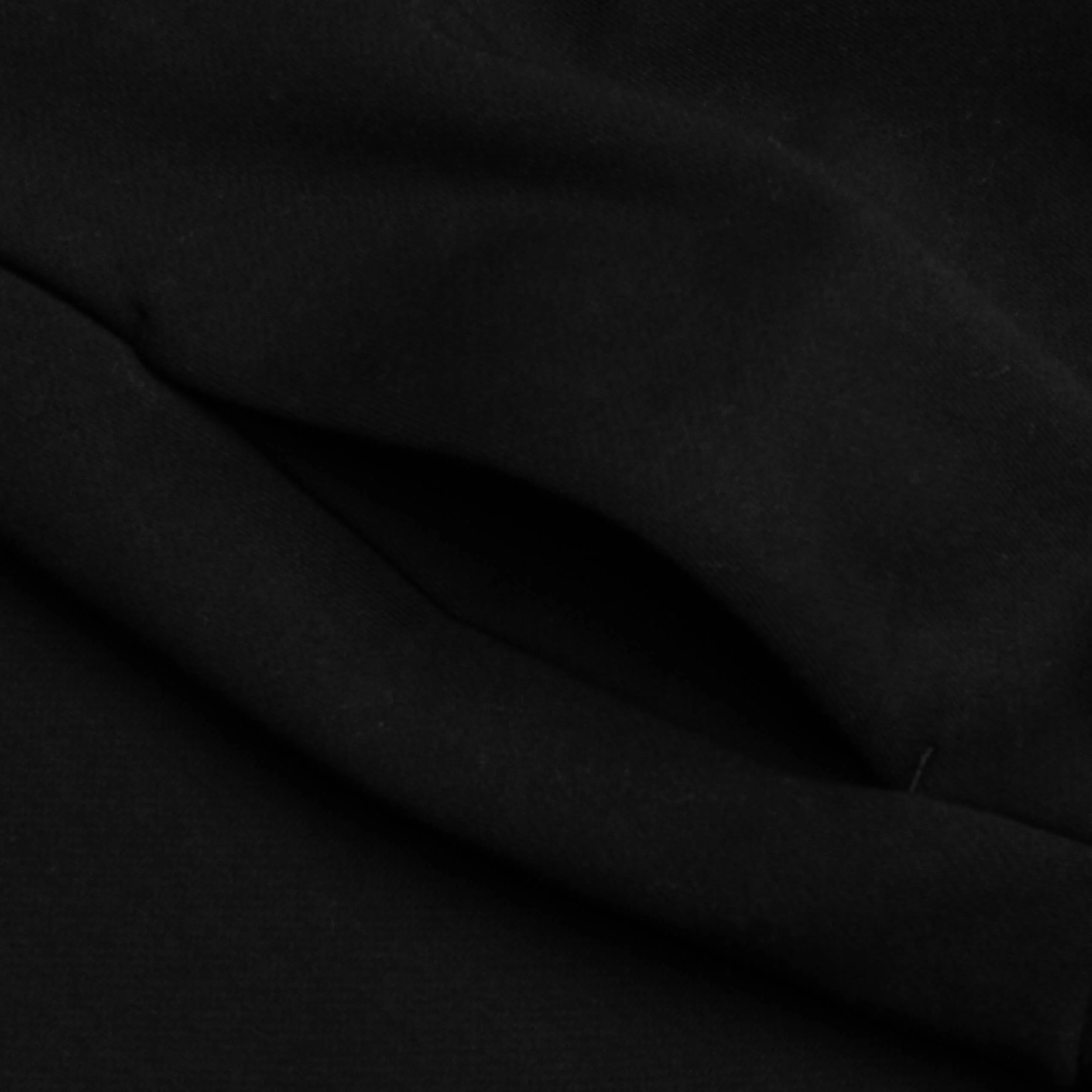 Fleece Crewneck - Black - Image 4