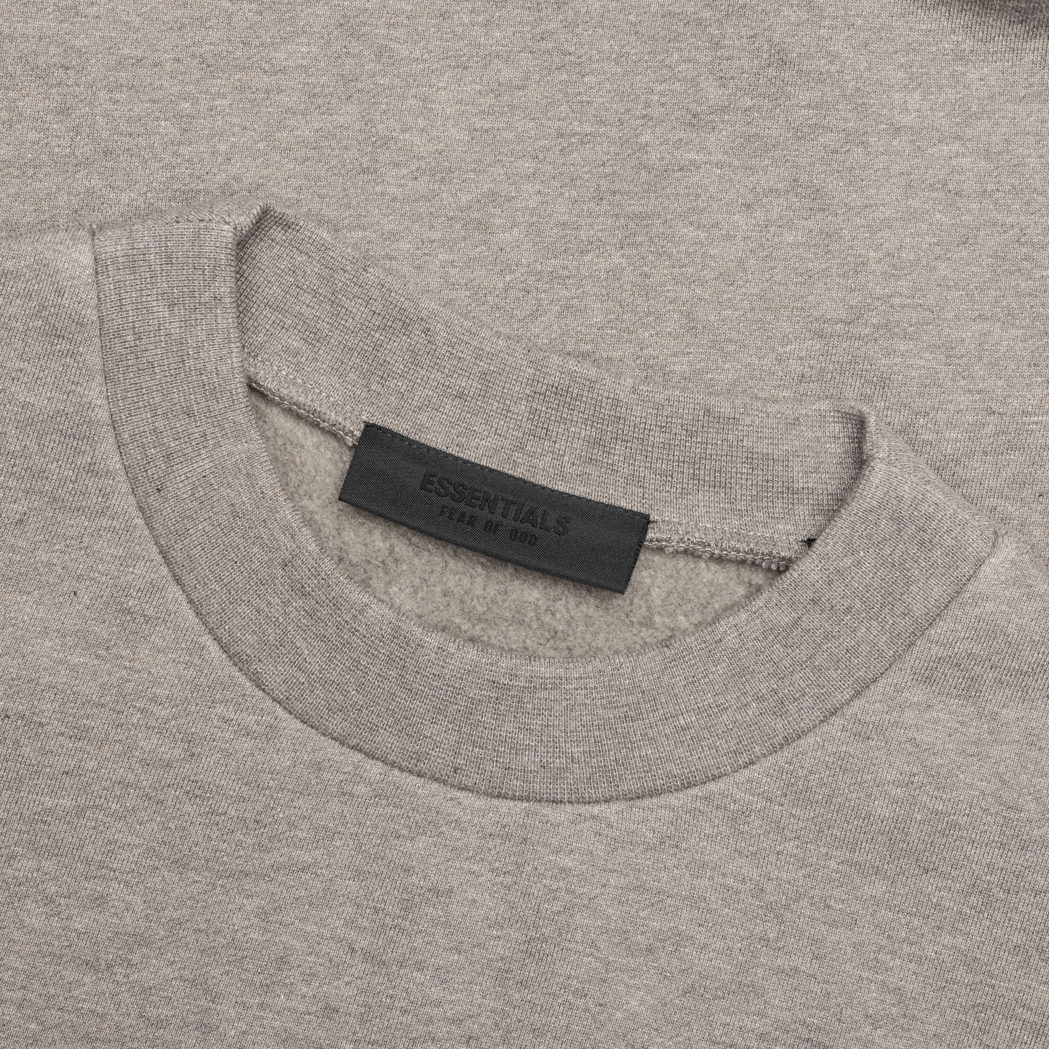 Fleece Crewneck - Heather Gray - Image 3