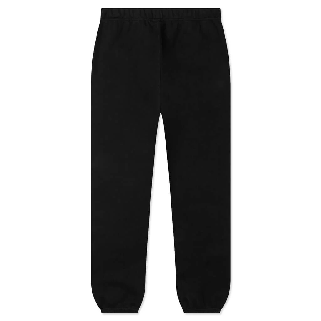 Fleece Essential Sweatpant - Black - Image 2