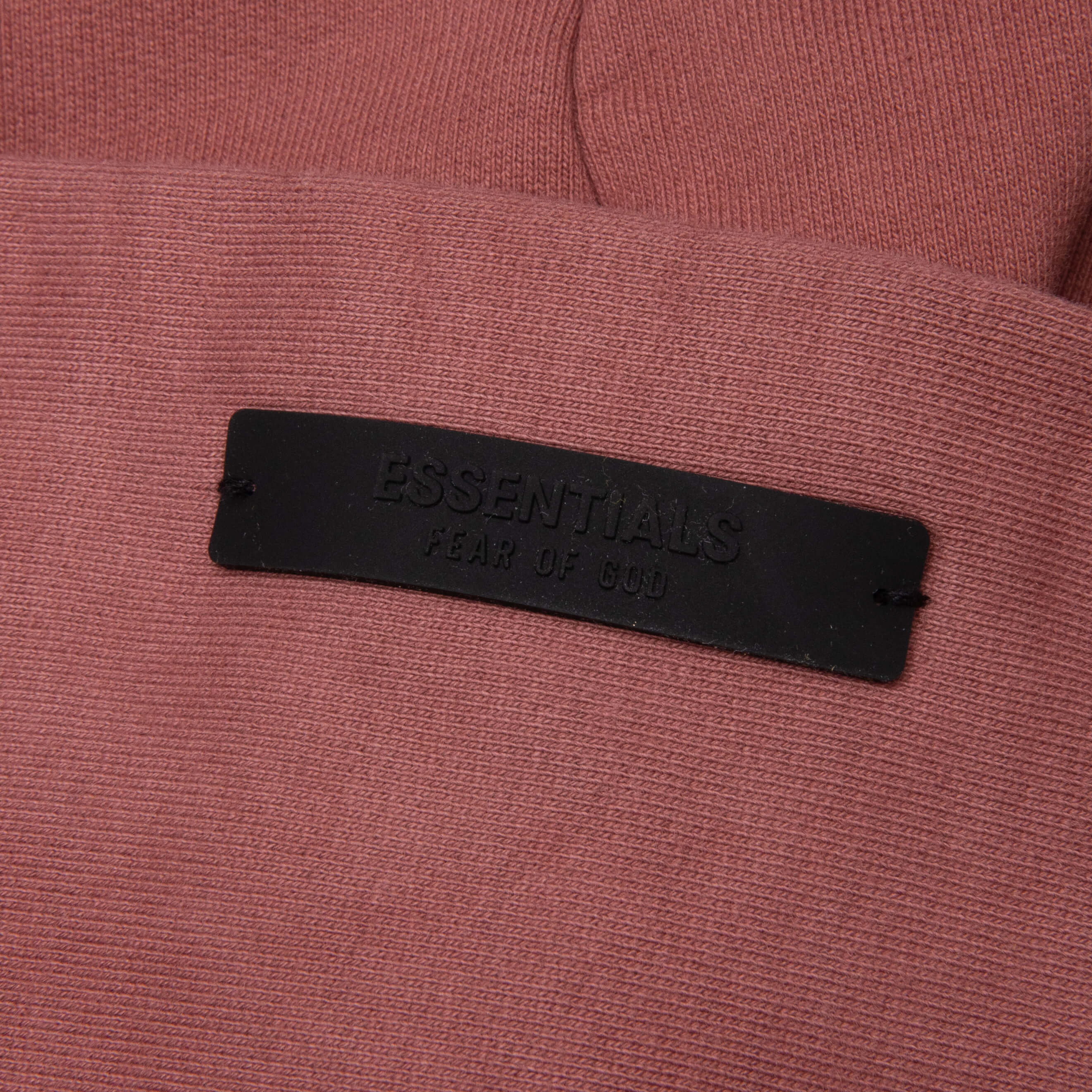 Heavy Fleece Hoodie - Crimson - Image 4