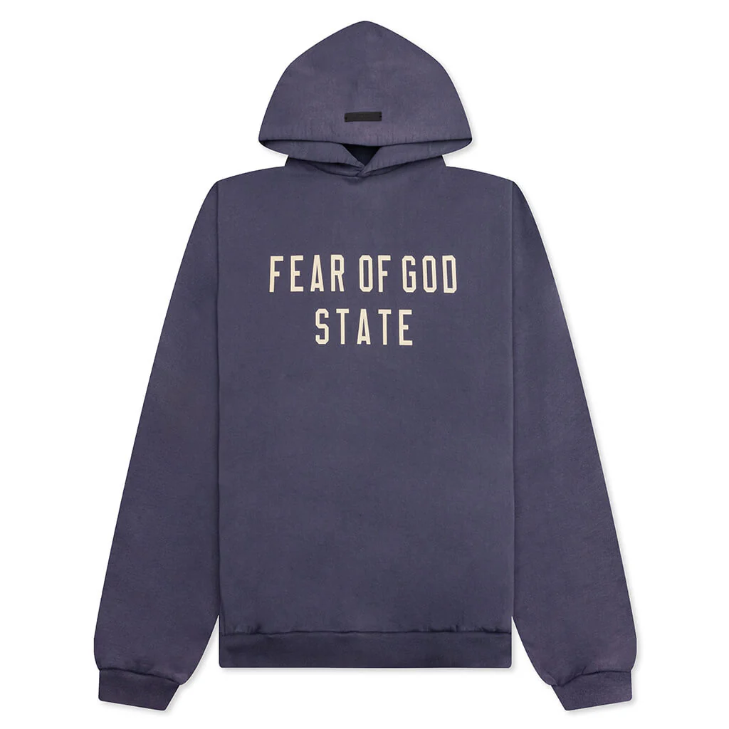 Heavy Fleece Hoodie - Marine