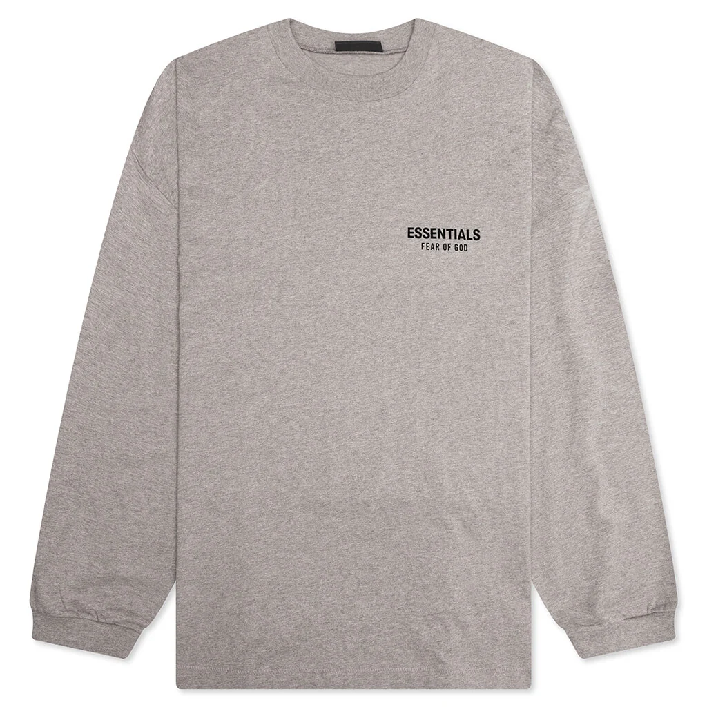 Jersey Long Sleeve T-Shirt - Heather Gray