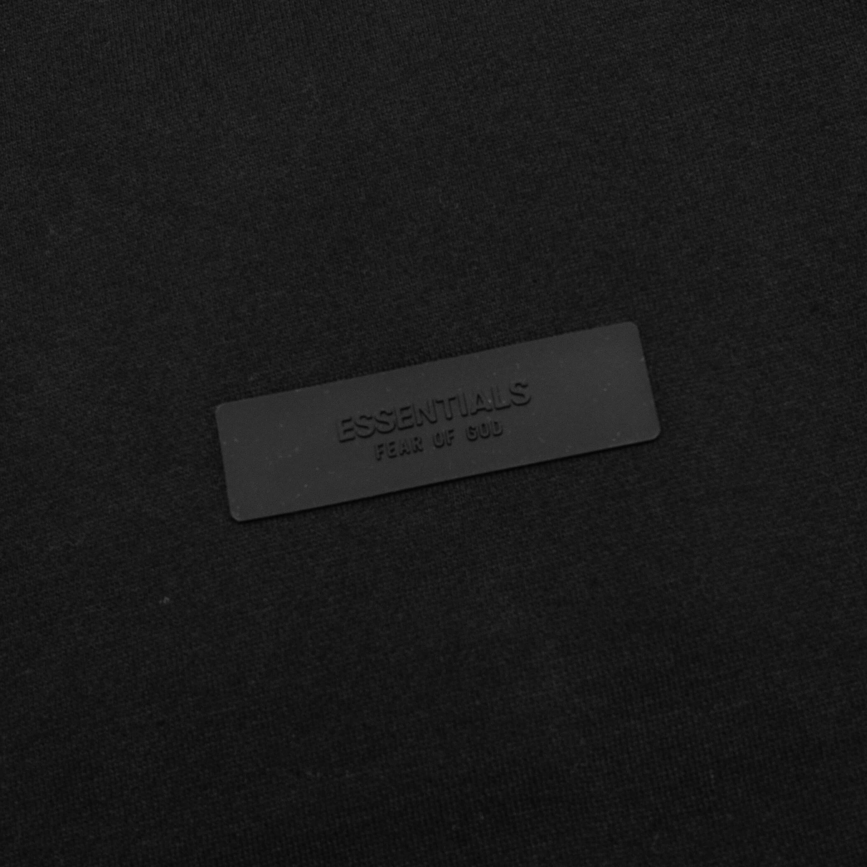 Essentials Kid's Crewneck - Black - Image 3