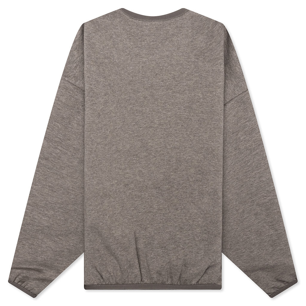 Essentials Kid's Crewneck - Heather Grey - Image 2