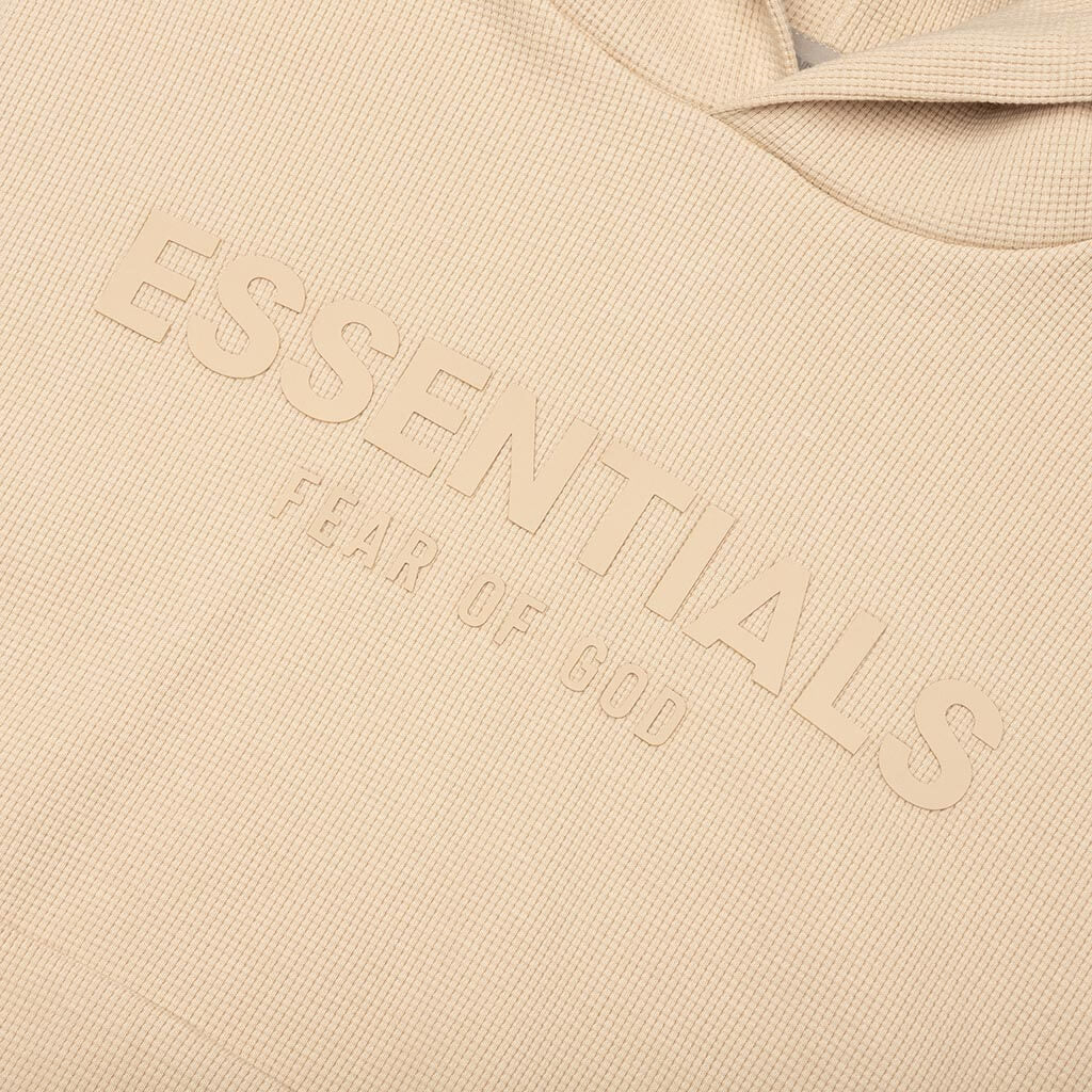 Kid's Essential Hoodie - Sand - Image 3