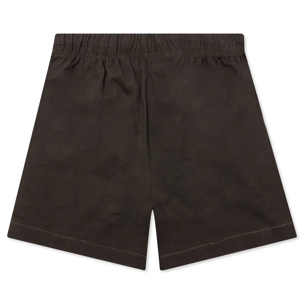 Kid's Jersey Short - Off Black - Image 2
