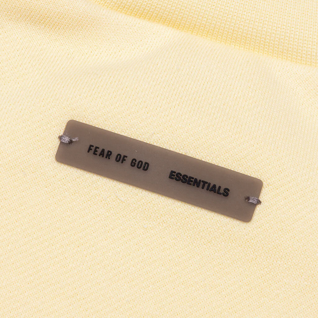 Kid's 90's Fit Fleece Crewneck - Garden Yellow - Image 4