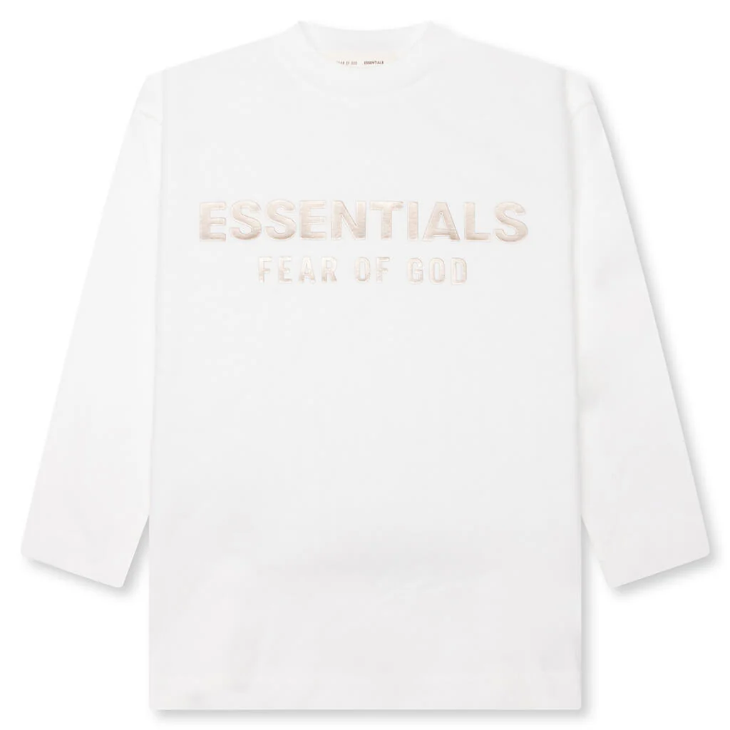Kid's Classic L/S T-Shirt - Cloud White