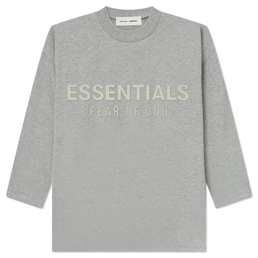 Kid's Classic L/S T-Shirt - Concrete Heather