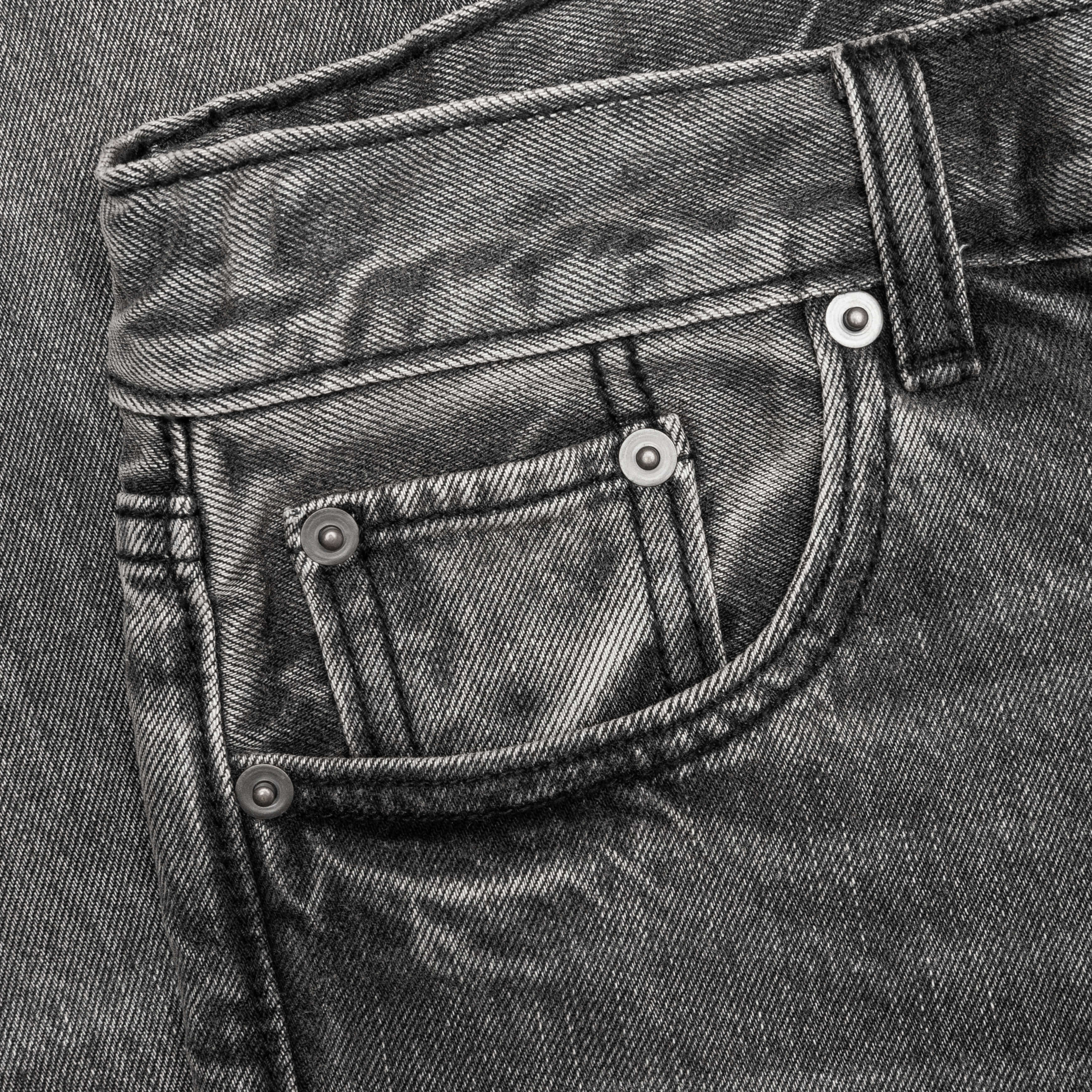 Kid's Denim 5-Pocket Jean - Vintage Black - Image 3