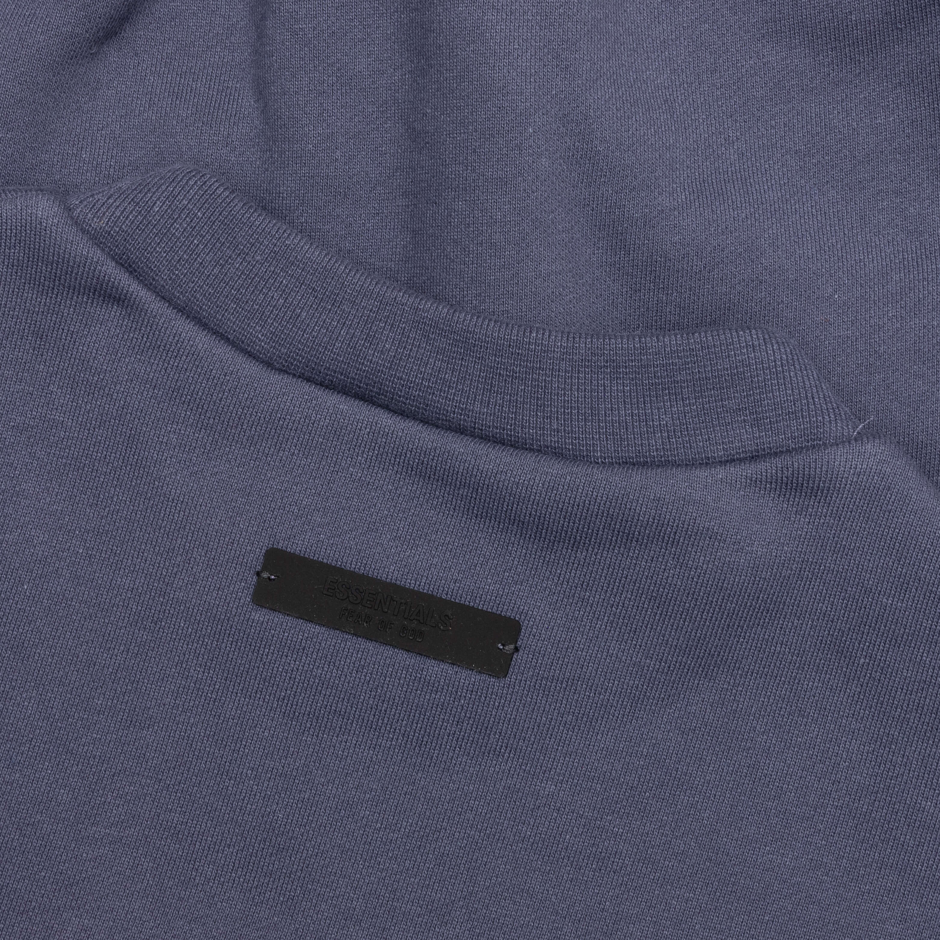 Kid's Fleece Crewneck - Marine - Image 5