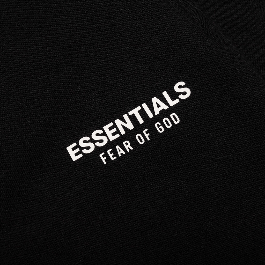 Kid's Fleece Essential Sweatpant - Black - Image 5