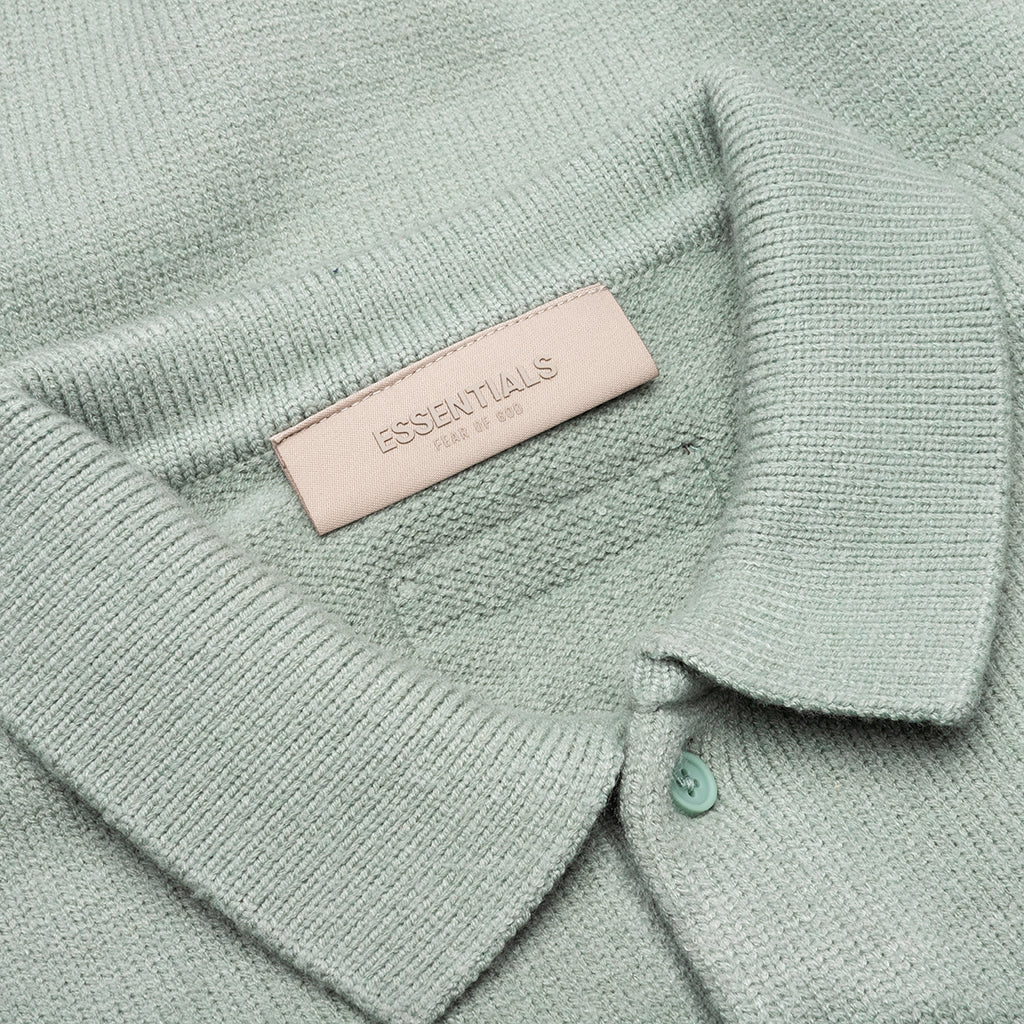 Kid's Knit Polo - Sycamore - Image 3