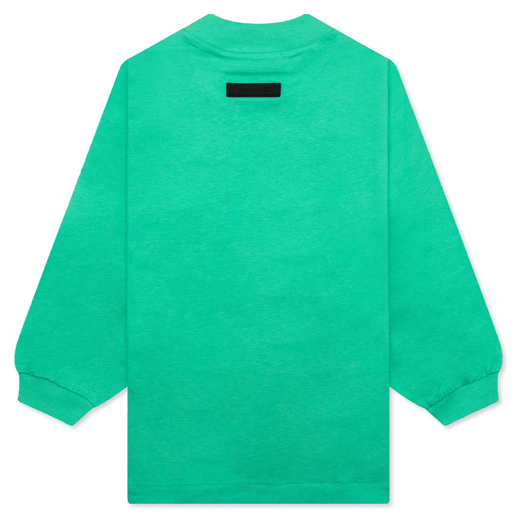 Kids L/S Shirt - Mint Leaf - Image 2