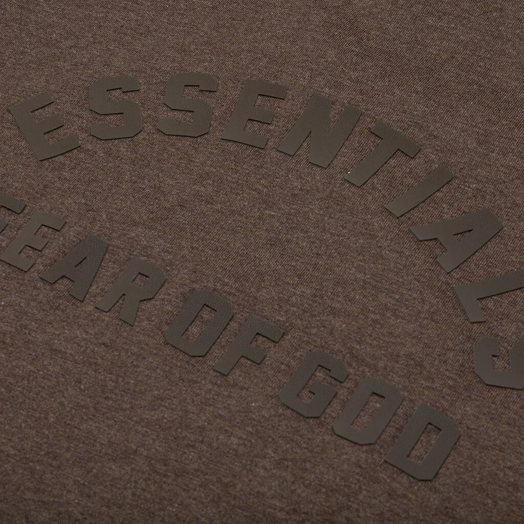 Essentials Kid's S/S Tee - Heather Wood - Image 3