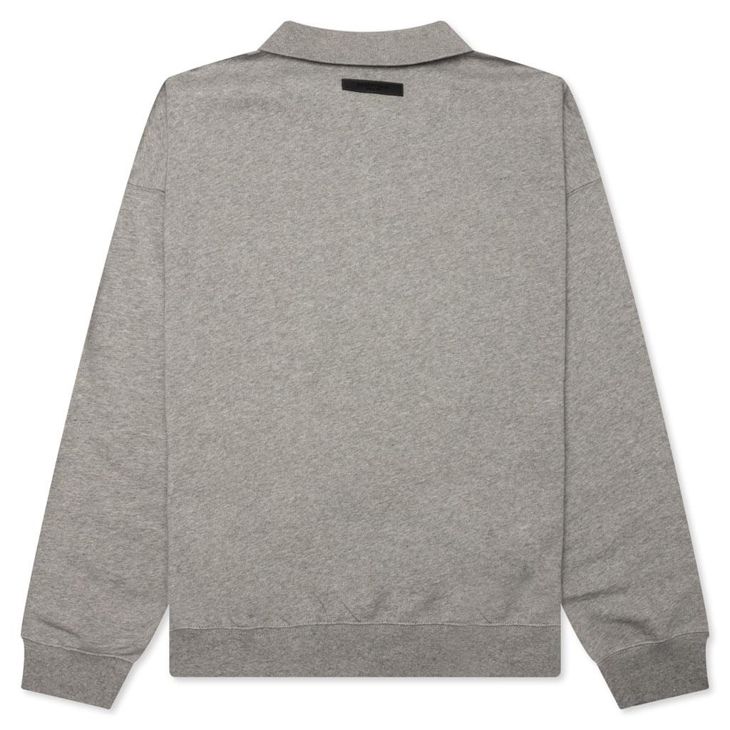 L/S Polo - Dark Oatmeal - Image 2