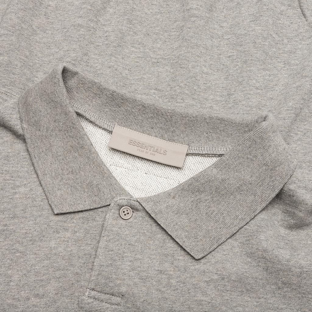 L/S Polo - Dark Oatmeal - Image 3