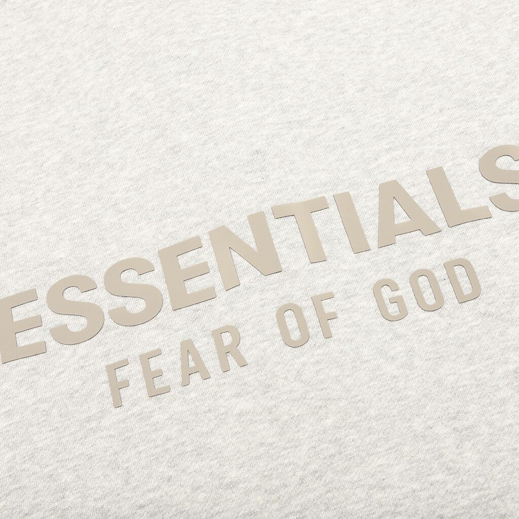 L/S Polo - Light Heather Grey - Image 3