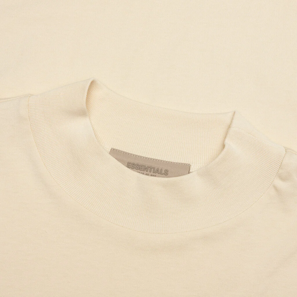 Essentials L/S Tee - Egg Shell - Image 3