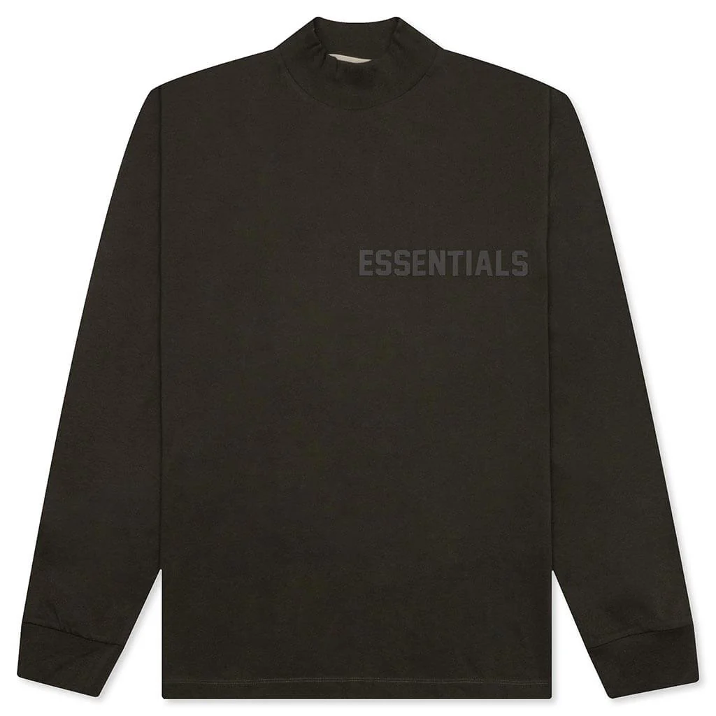 L/S Tee - Off Black