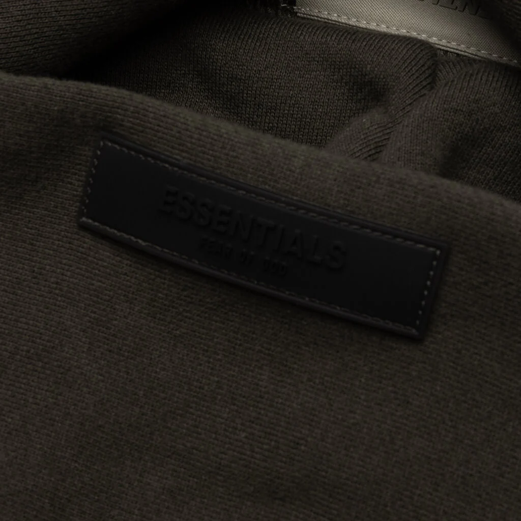 Relaxed Hoodie - Off Black - Image 4