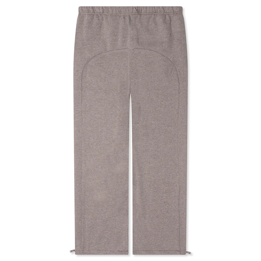 Relaxed Fleece Sweatpant With Piping - Homestead Heather/Homestead Heather - Image 2