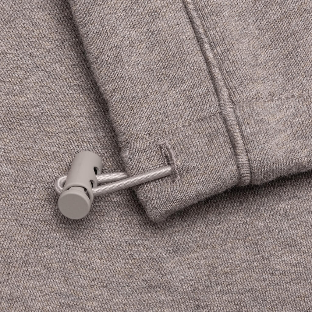 Relaxed Fleece Sweatpant With Piping - Homestead Heather/Homestead Heather - Image 5