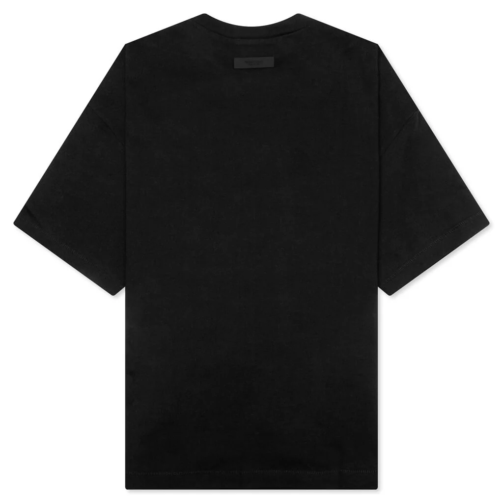 Essentials Heavy S/S Tee - Black - Image 2