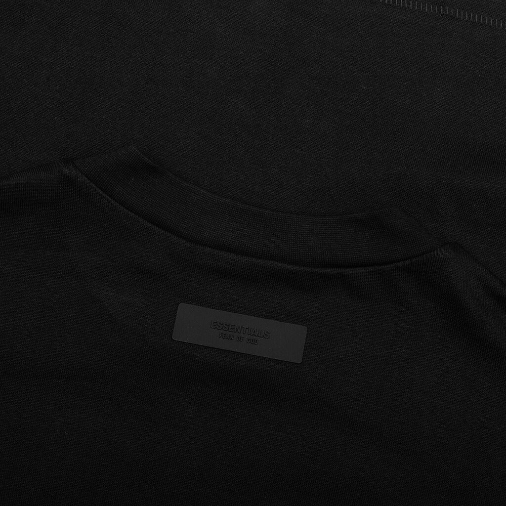 Essentials Heavy S/S Tee - Black - Image 4