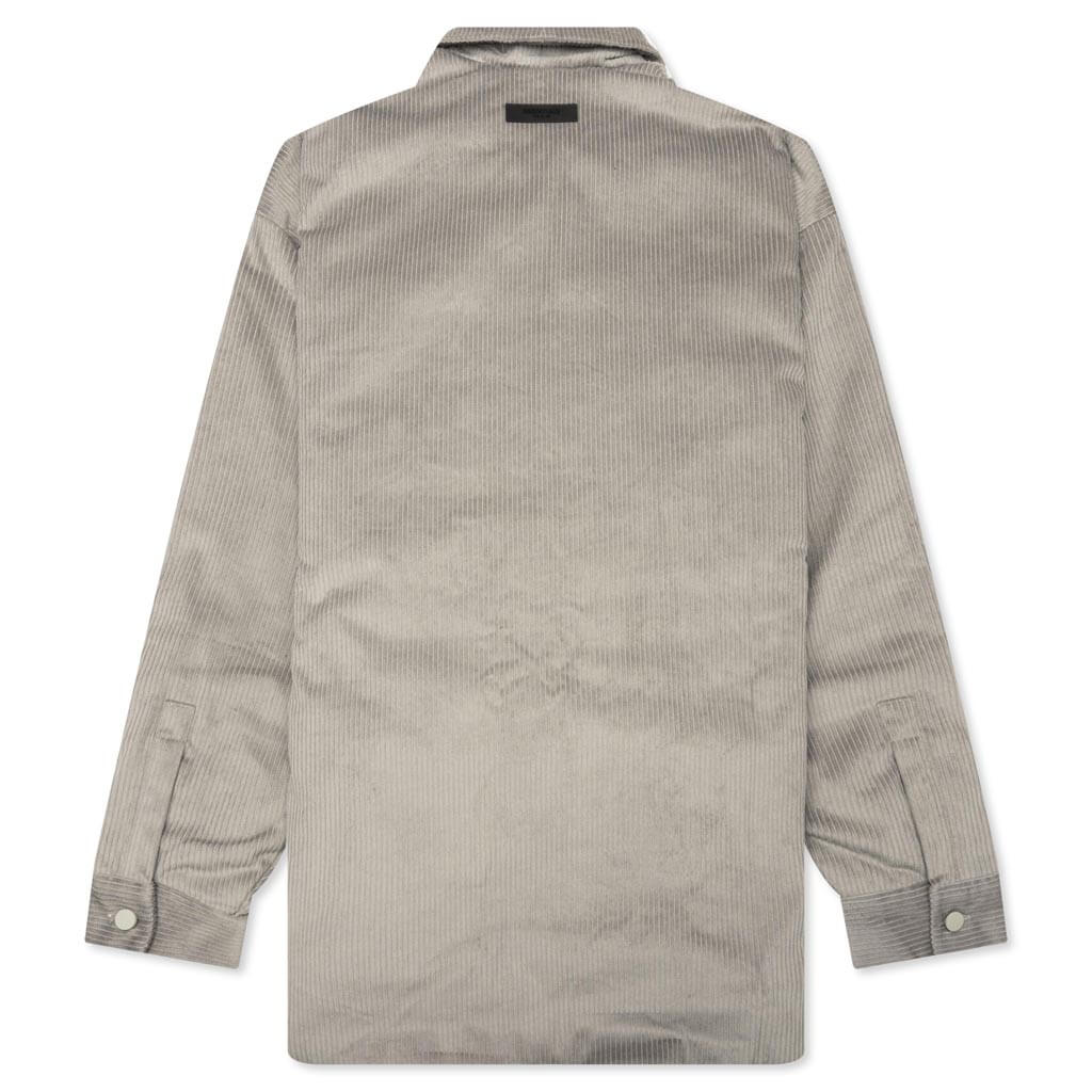 Corduroy Shirt Jacket - Seal - Image 2