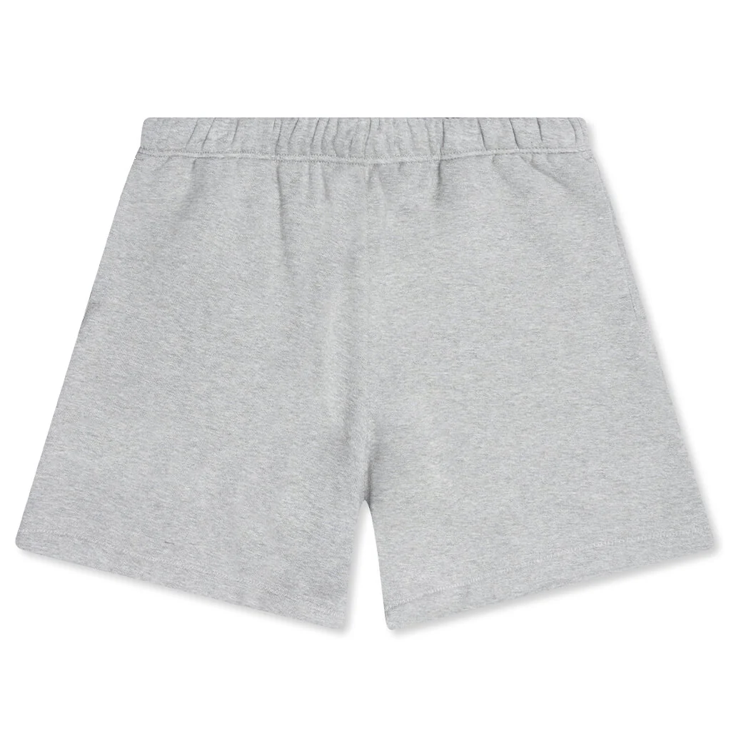 Soccer Fleece Shorts - Concrete Heather - Image 2