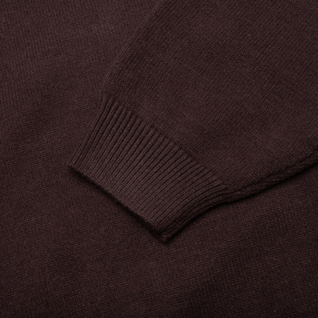 Knit Turtleneck - Plum - Image 4