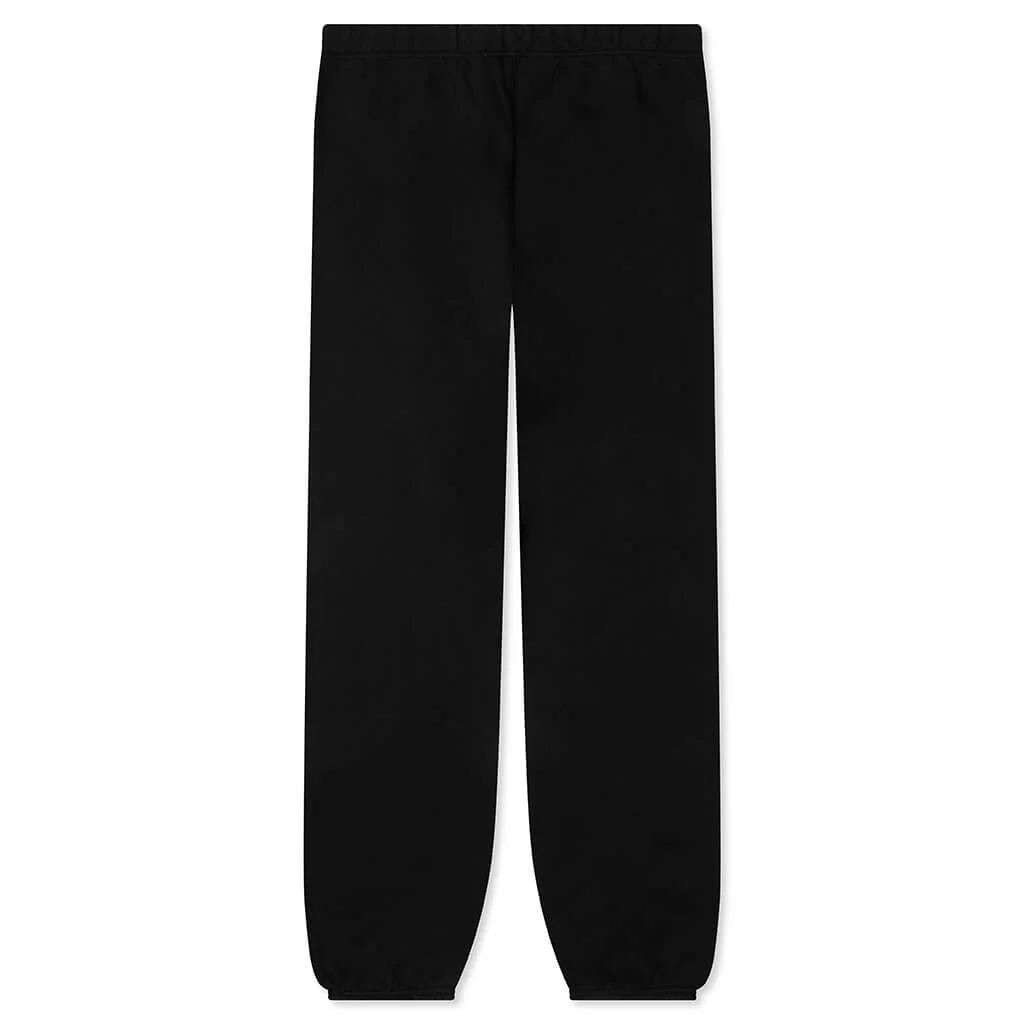 Vintage Fleece Sweatpant - Jet Black - Image 2