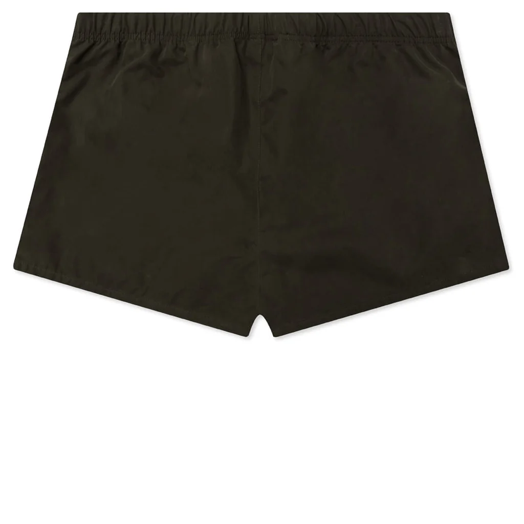 Women's Cotton Dock Short - Off Black - Image 2