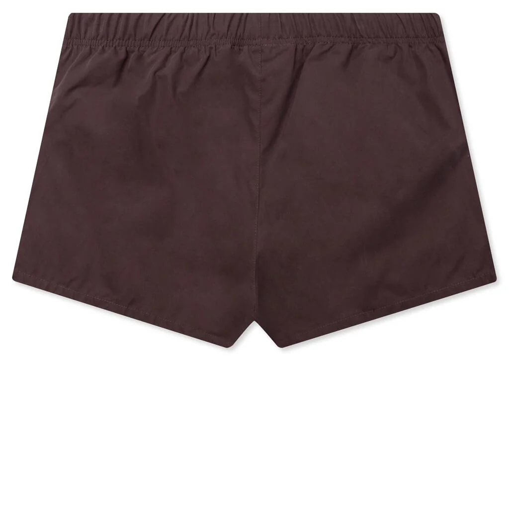 Women's Cotton Dock Short - Plum - Image 2