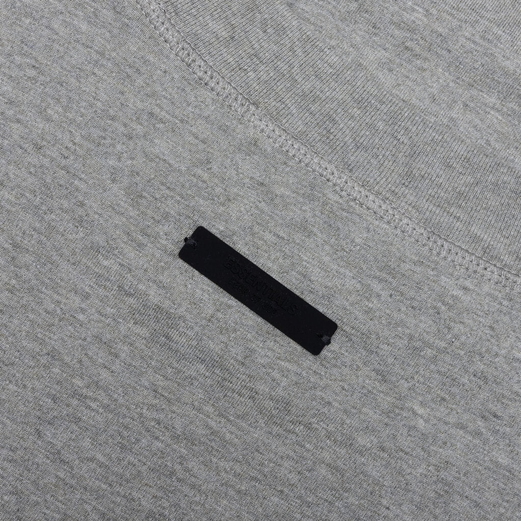 Fear of God Essentials x MLB Dodgers 90's Tee - Concrete Heather - Image 4