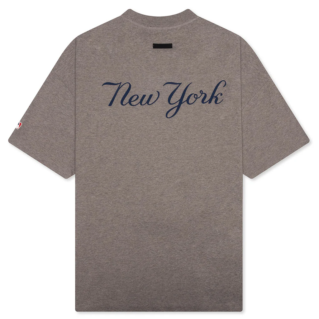 Fear of God Essentials x MLB Yankees 90's Tee - Homestead Heather - Image 2