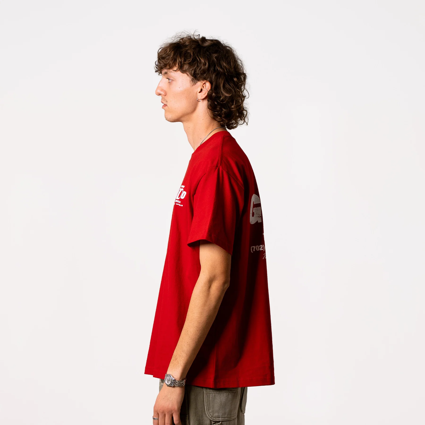 ATG Tires Tee - Red - Image 6