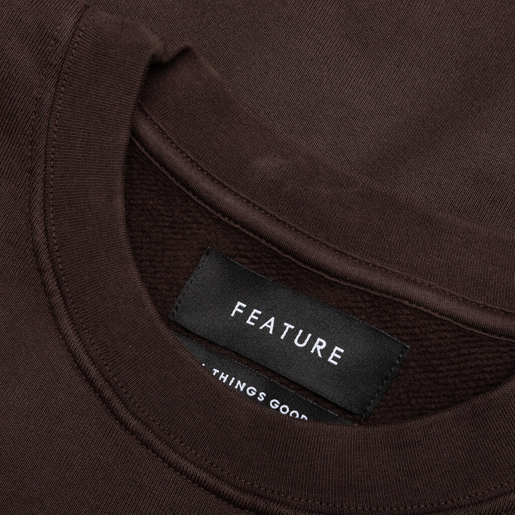 Brushed Crew - Bitter Chocolate - Image 6