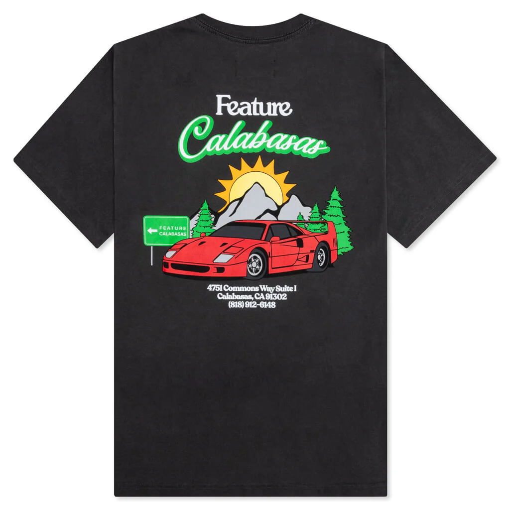 C-40 S/S Tee - Pigment Black - Image 2