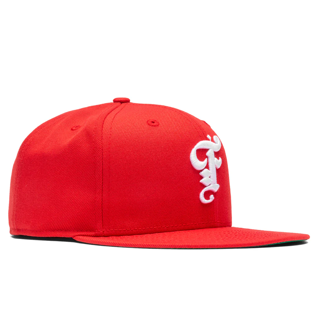 Feature x New Era Chinatown Chapter Fitted Cap - Red - Image 3