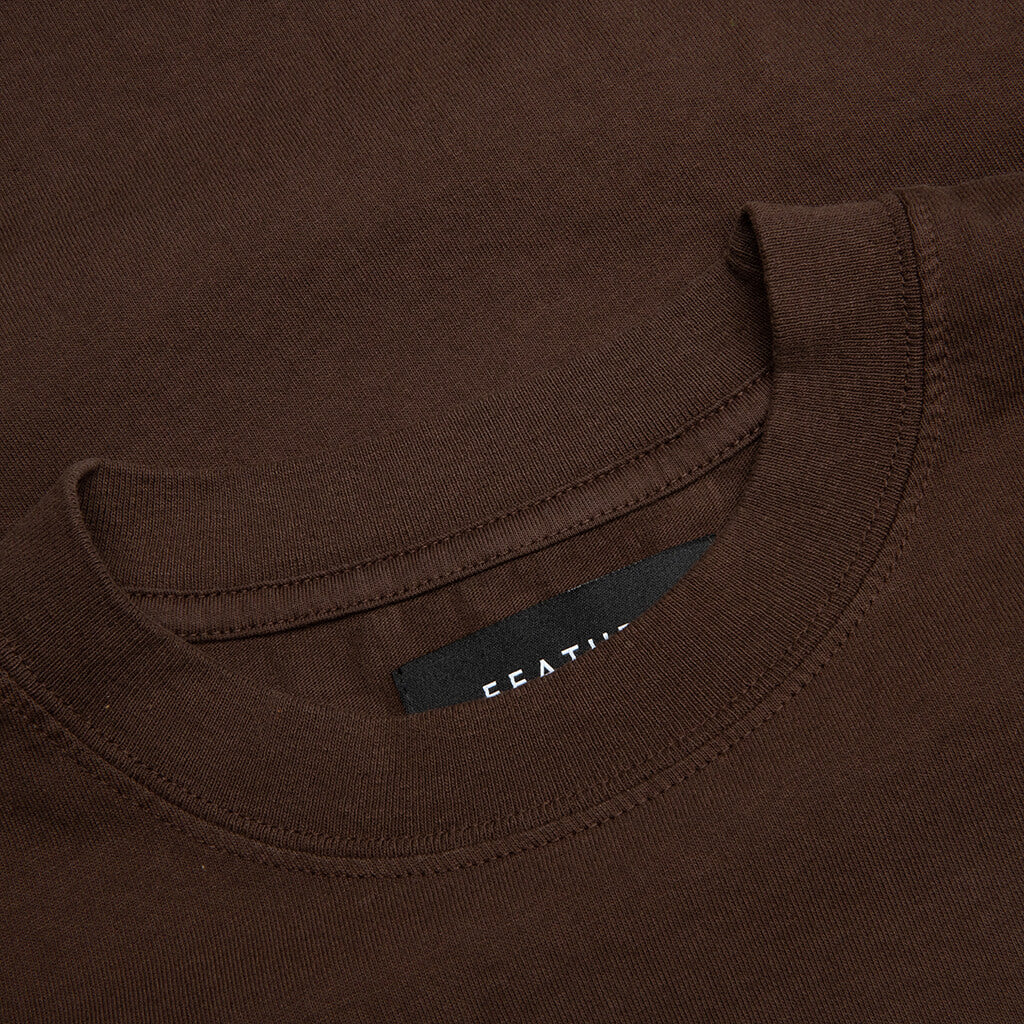 Classico Tee - Bitter Chocolate - Image 3