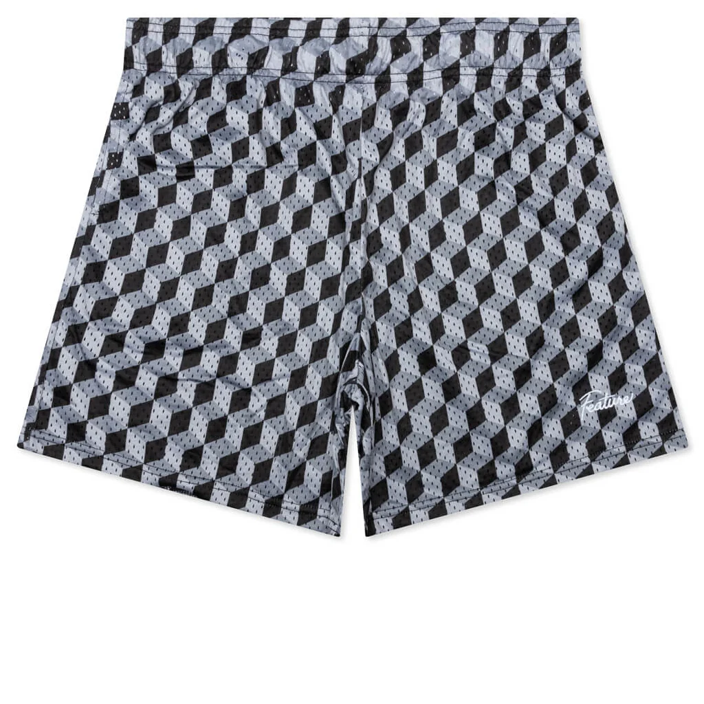 Cubert West Mesh Shorts - Mono